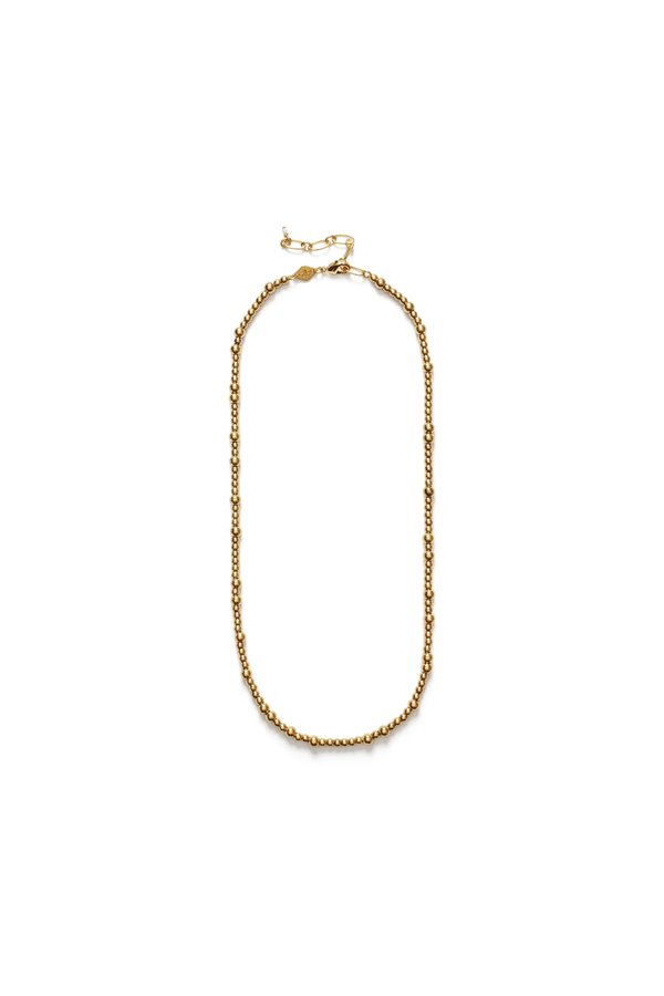 Anni Lu slim goldie necklace