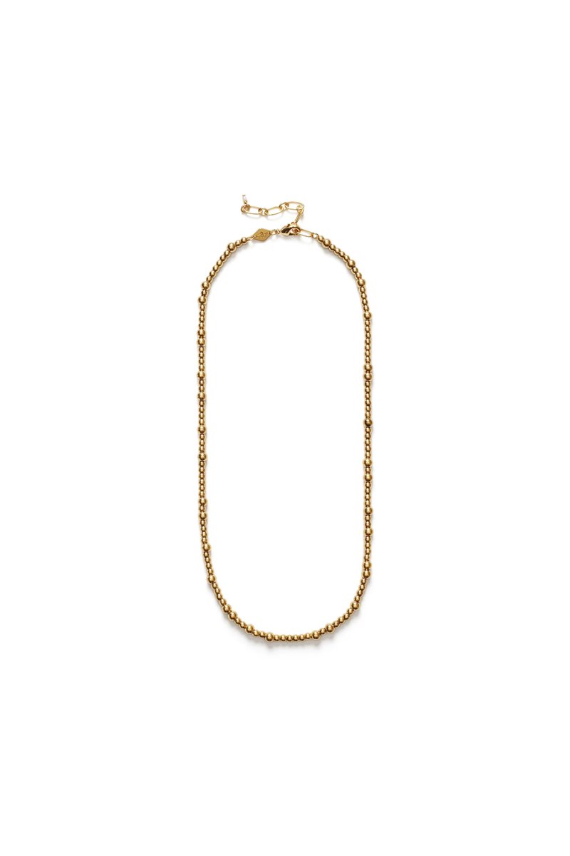 Anni Lu slim goldie necklace