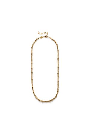 Anni Lu slim goldie necklace