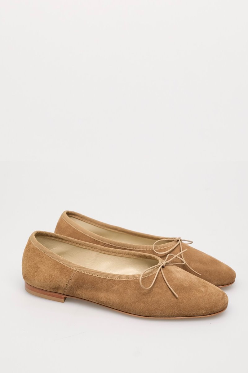 Anniel  sogno suede ballet pump sigaro