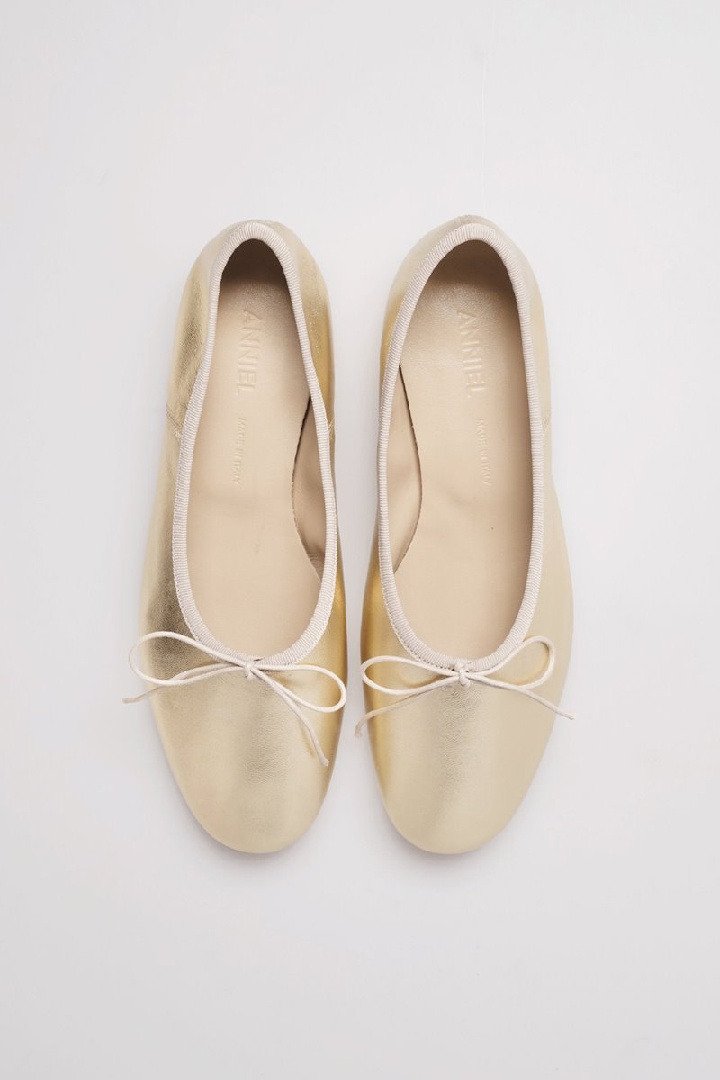 Anniel  sogno ballet pump gold back Anniel  sogno ballet pump gold back