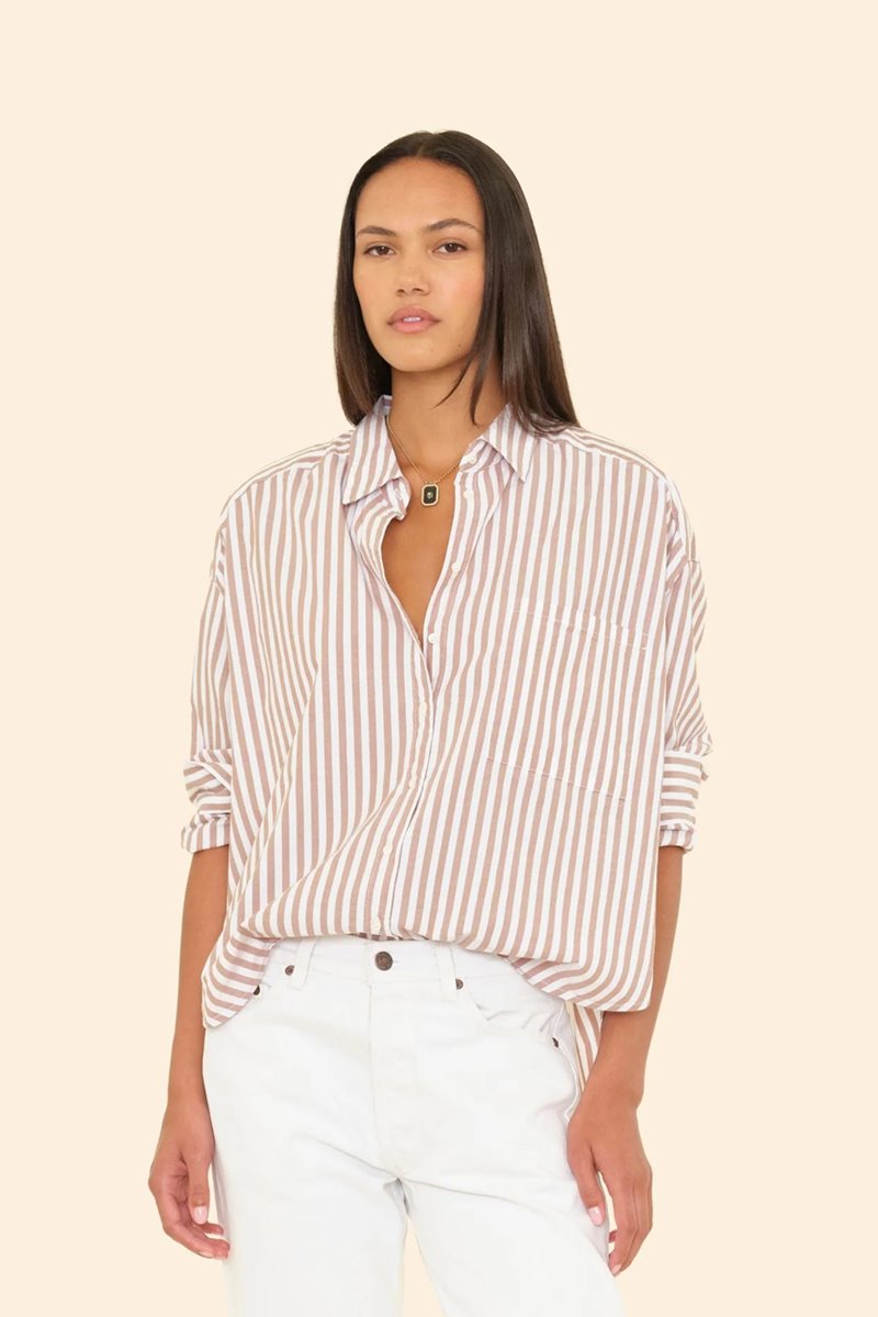 Xirena  jordy shirt - cafe side