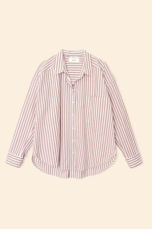 Xirena  jordy shirt - cafe detail