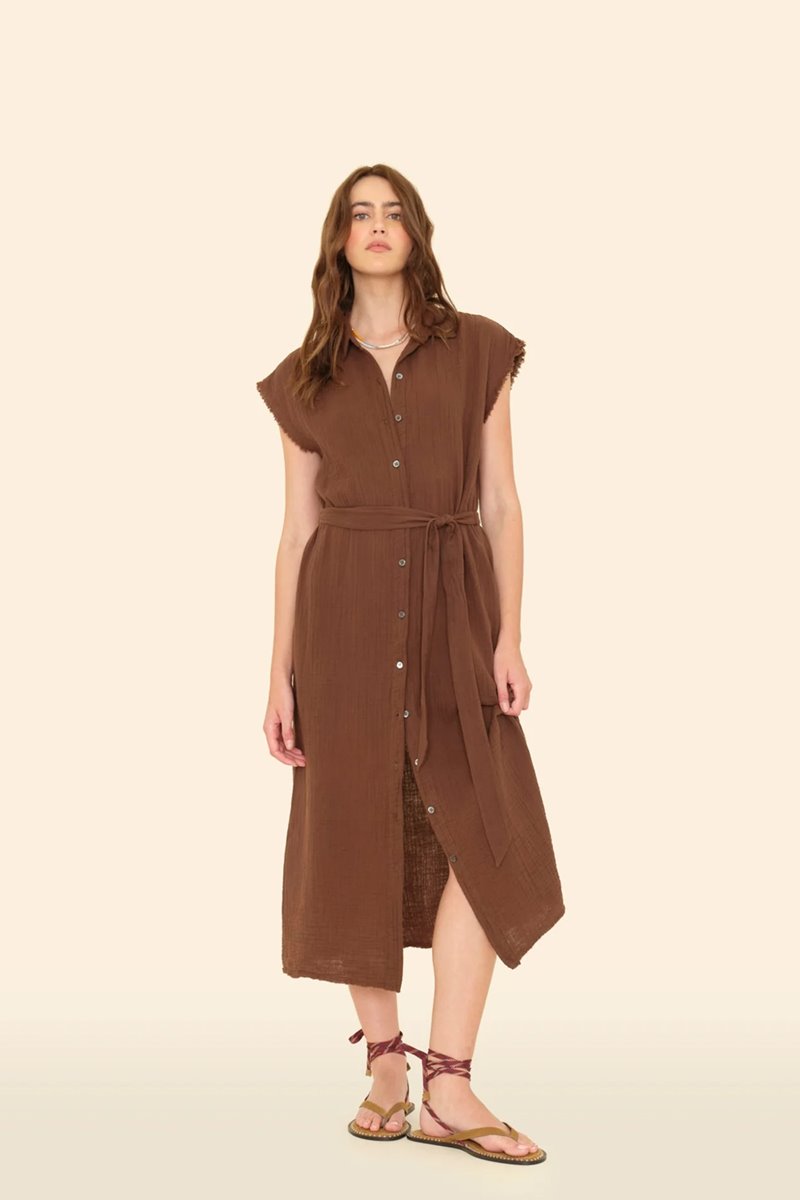 Xirena  aliza dress cocoa bean