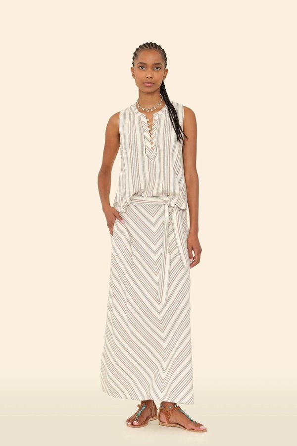 Xirena  mikayla skirt ivory sand