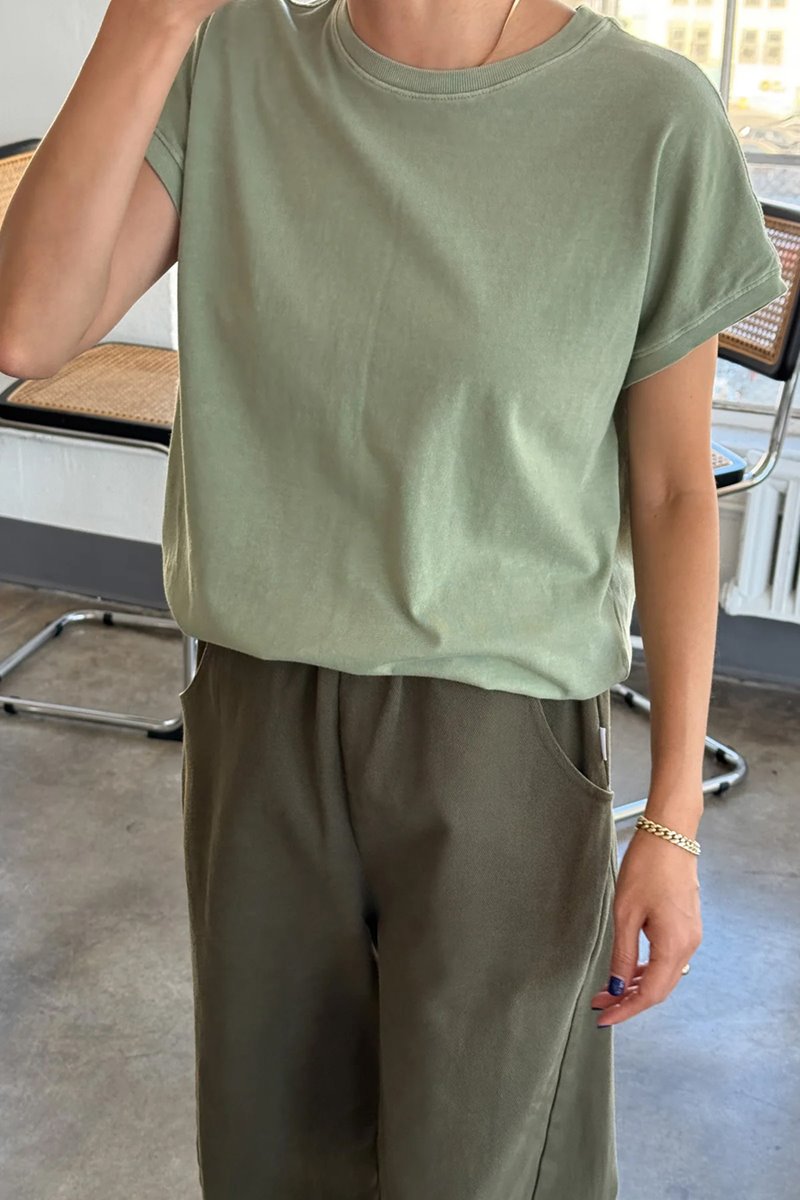 Le Bon Shoppe ease tee matcha