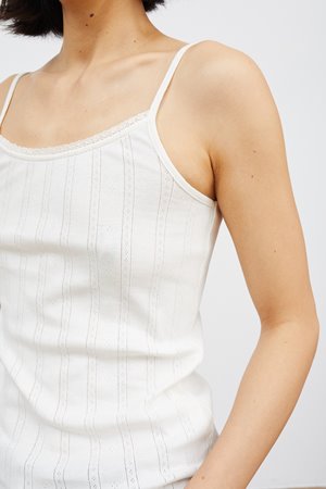 Skall Studio june cami top ecru  side