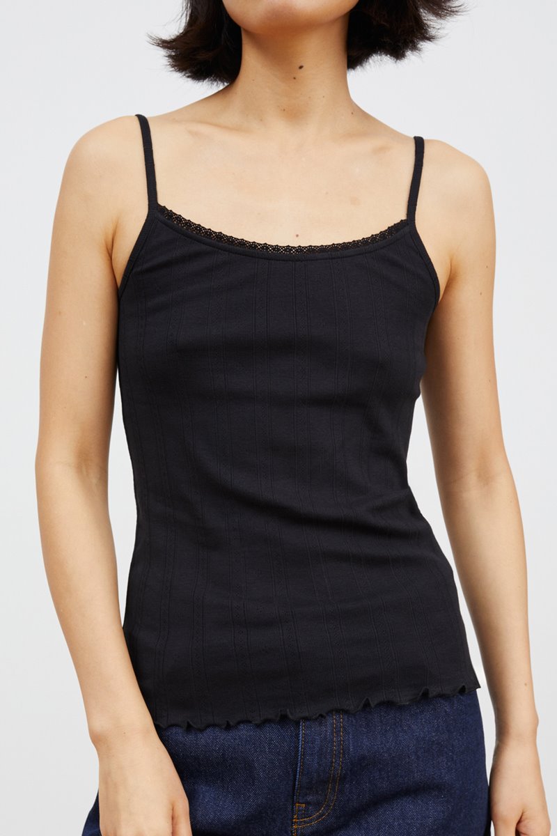 Skall Studio june cami top black back