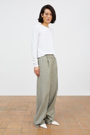 Skall Studio thom trouser light grey