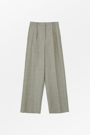Skall Studio thom trouser light grey side
