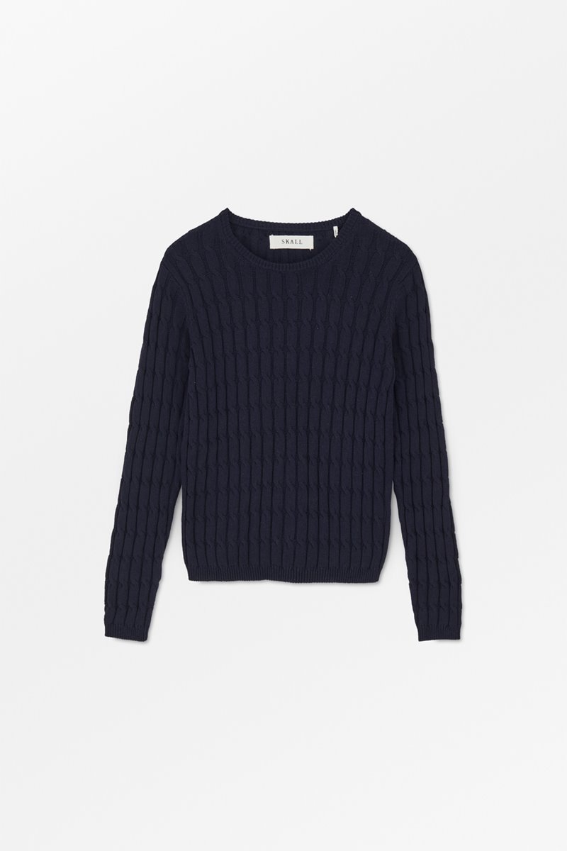 Skall Studio marcel jumper dark navy back