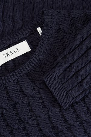 Skall Studio marcel jumper dark navy side
