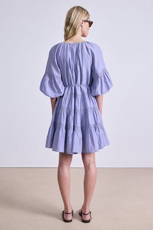 Apiece Apart cefalu mini dress english manor back