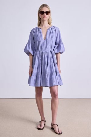 Apiece Apart cefalu mini dress english manor detail