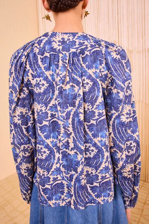 Ulla Johnson brea long sleeve ocean back