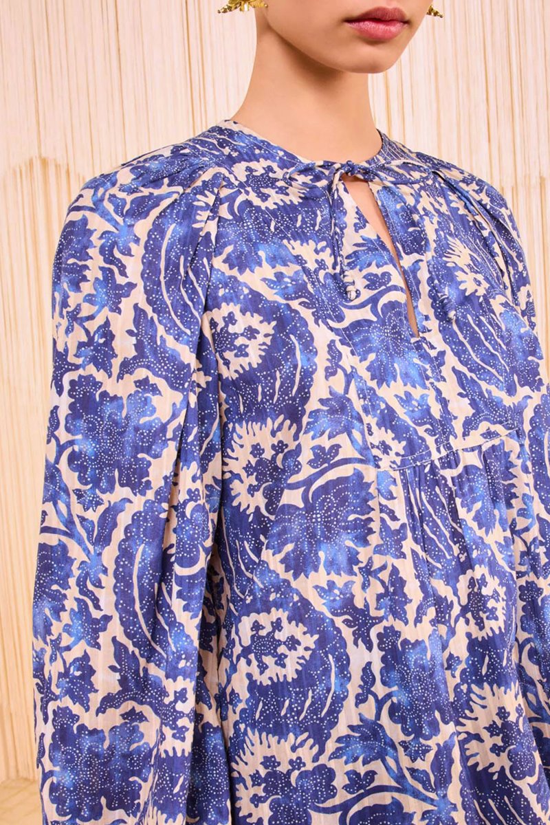 Ulla Johnson brea long sleeve ocean side