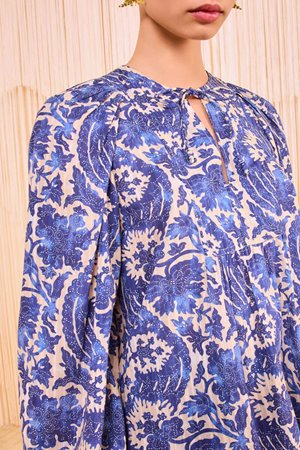 Ulla Johnson brea long sleeve ocean side