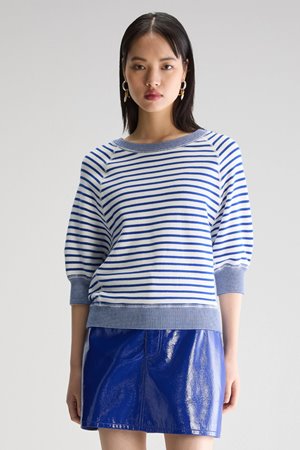 Bellerose anglet top - stripe a blue