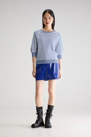 Bellerose anglet top - stripe a blue back