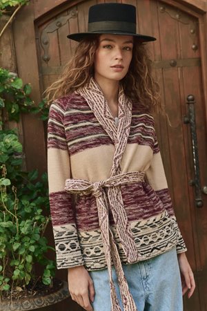 The Great the riding cardigan  back