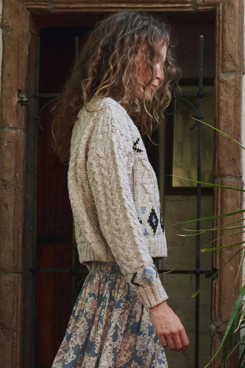 The Great the cavern cardigan  back