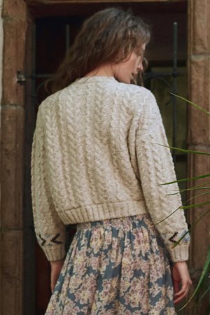 The Great the cavern cardigan  detail