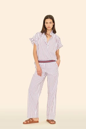 Xirena  alto pant peppermint stripe side
