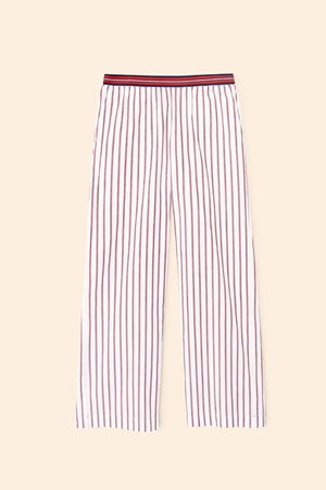 Xirena  alto pant peppermint stripe detail