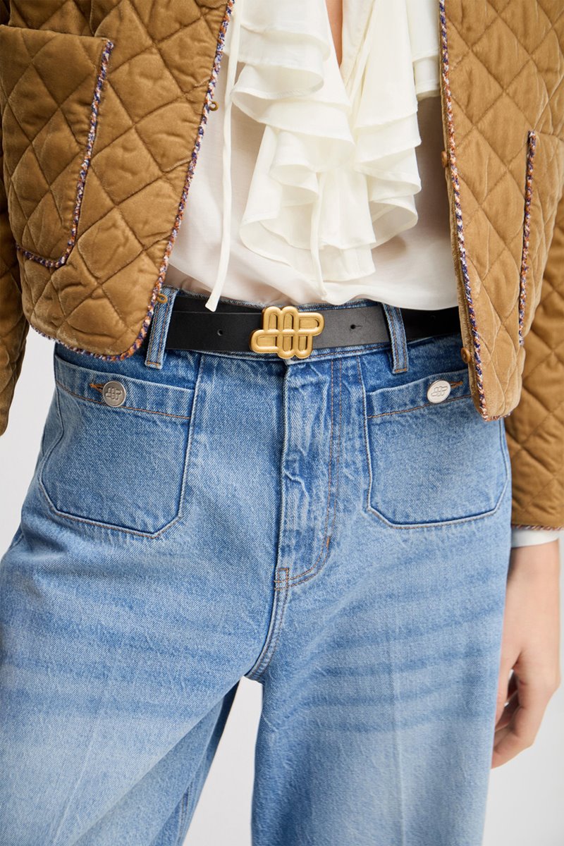 Munthe  solina belt  black back