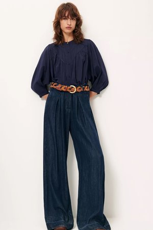 Sessun savi blouse indigo