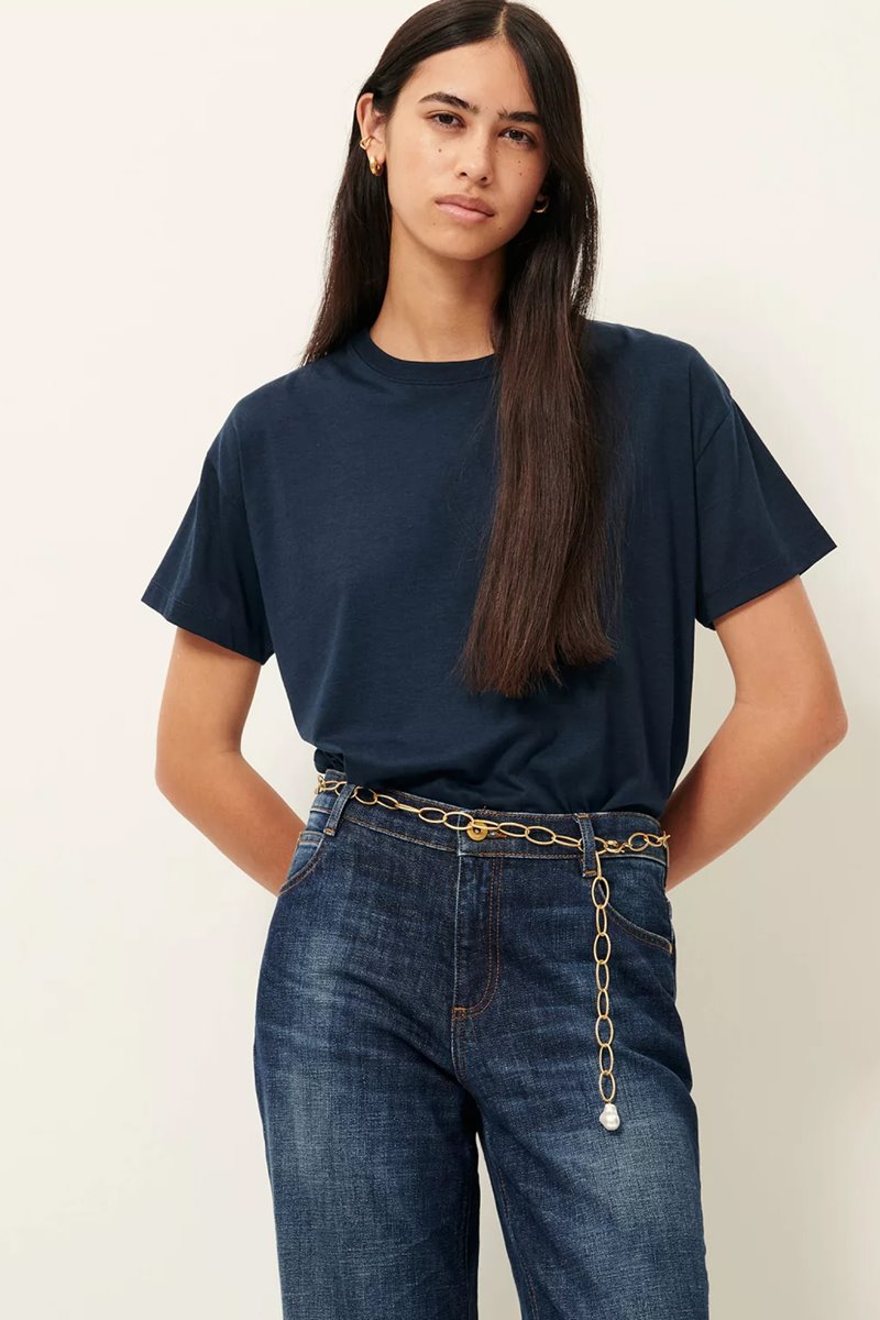 Sessun too t-shirt nightshade detail