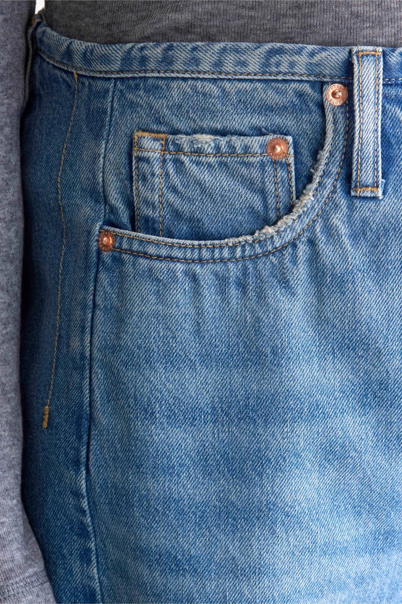 Bellerose pacy 55 denim detail