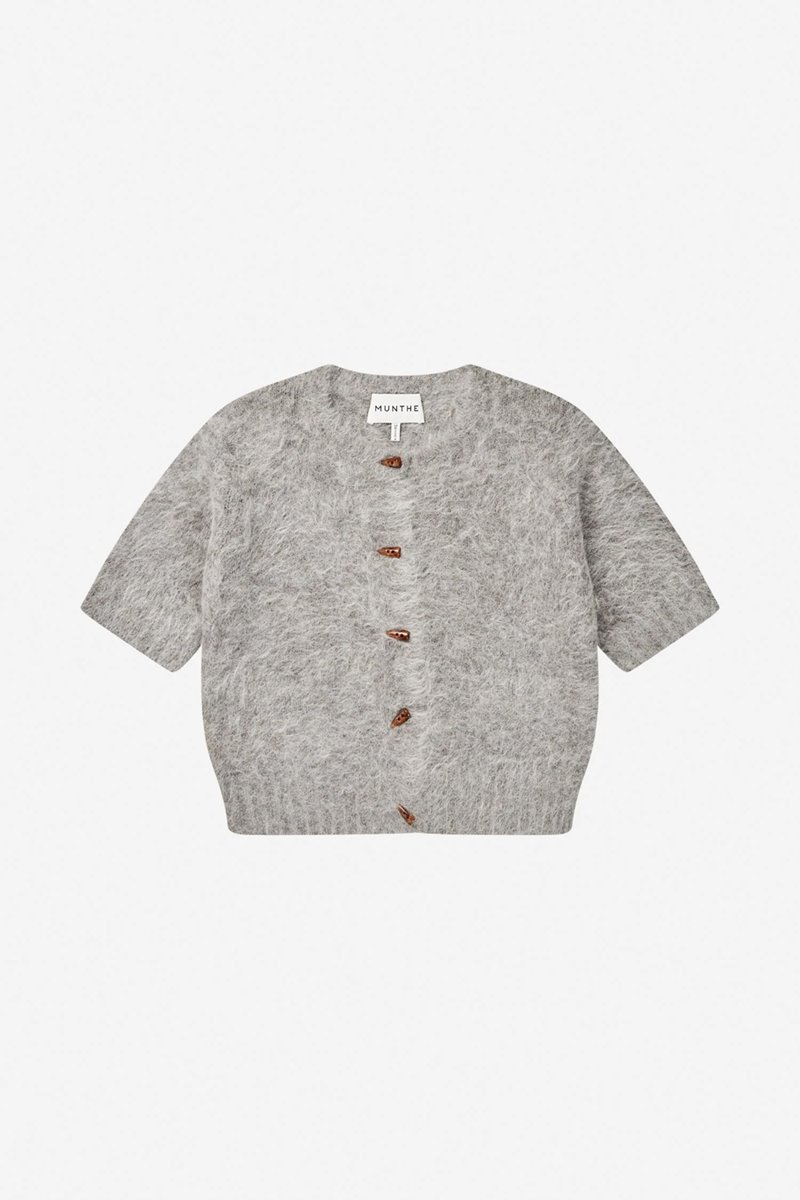 Munthe  locca knit grey detail