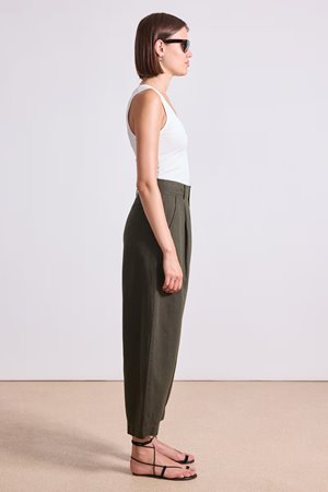 Apiece Apart bari cropped trouser rosin detail