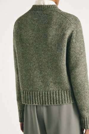 Masscob valois knit verdigris back