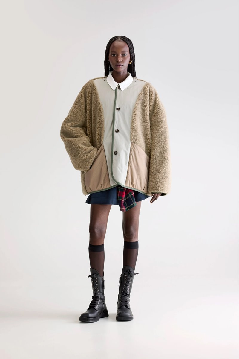 Bellerose hampton teddy jacket back