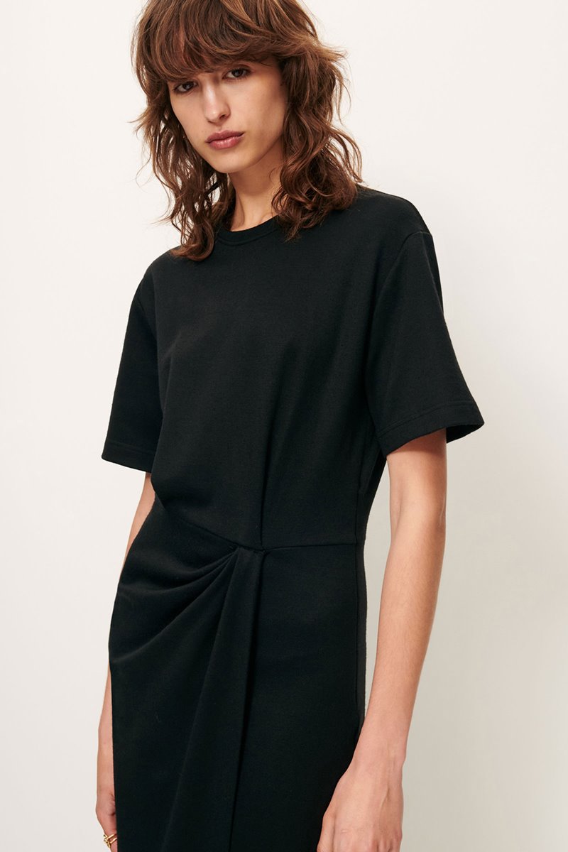 Sessun brera dress black side