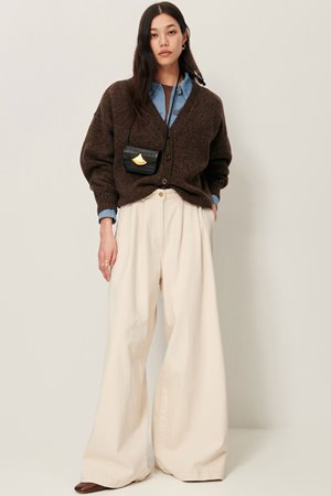 Sessun sweet monroe cardigan dark stone