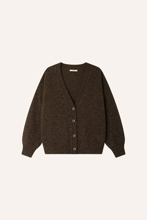 Sessun sweet monroe cardigan dark stone detail