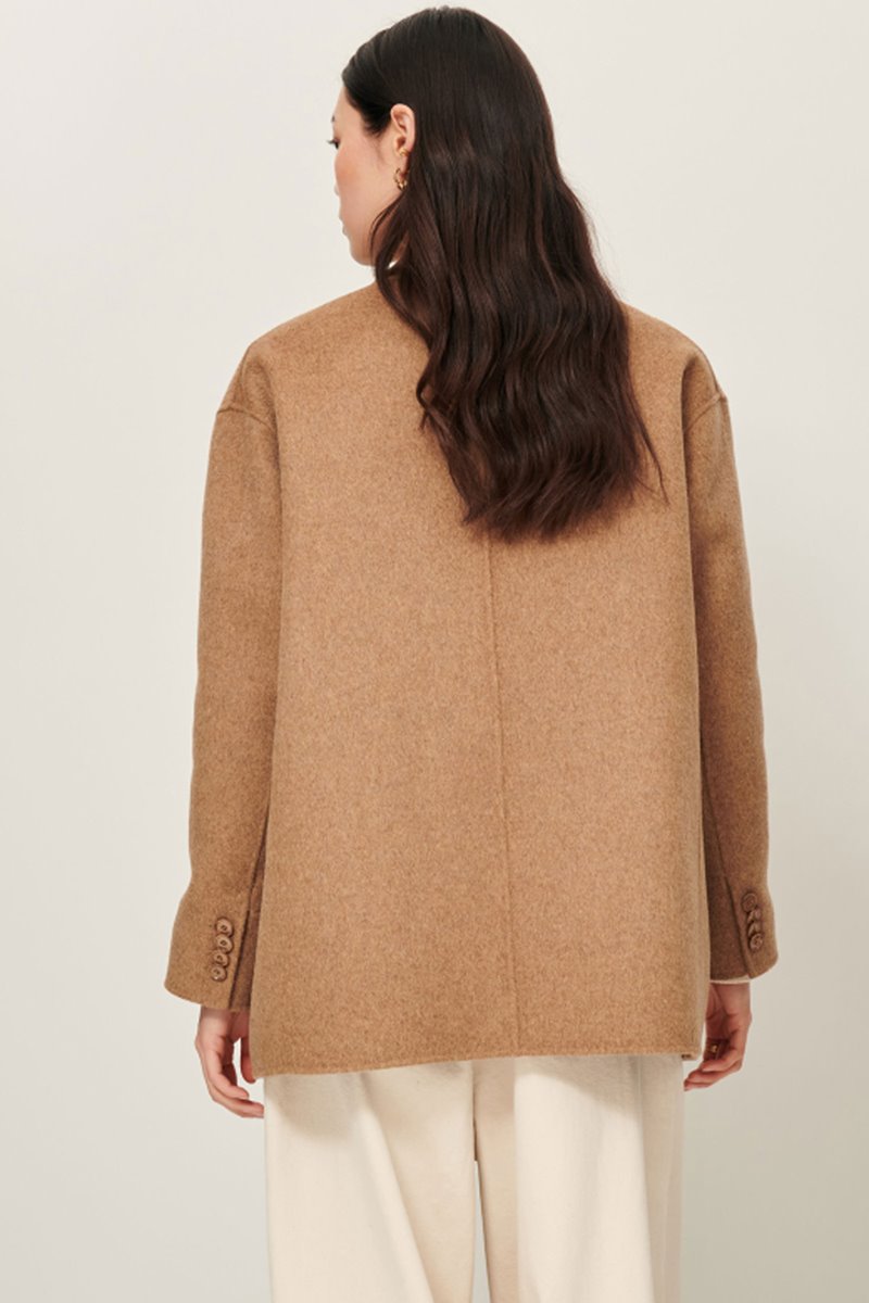 Sessun traniwool jacket alpaga back