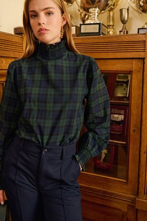 Petite Mendigote tonia blouse  detail