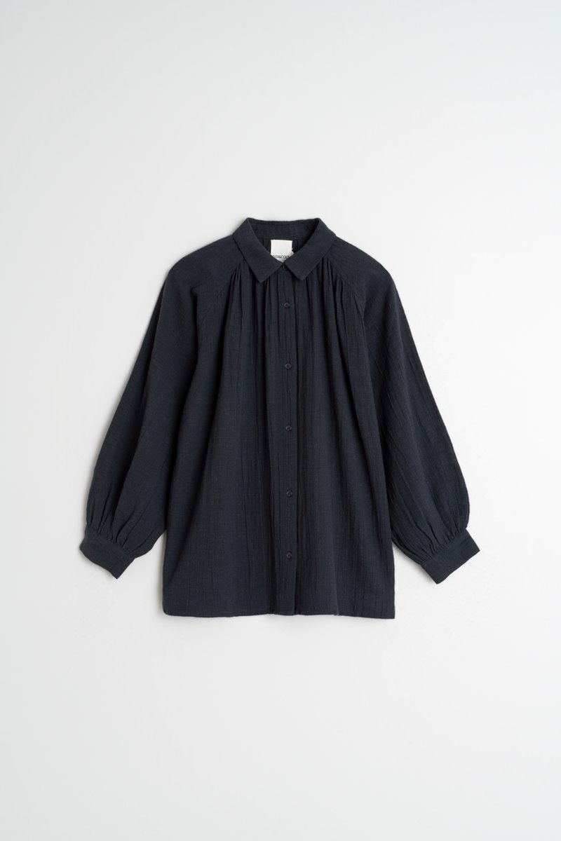 Indi & Cold  camisa top navy back