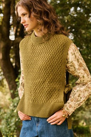 Petite Mendigote miyoko knit spinach Petite Mendigote miyoko knit spinach