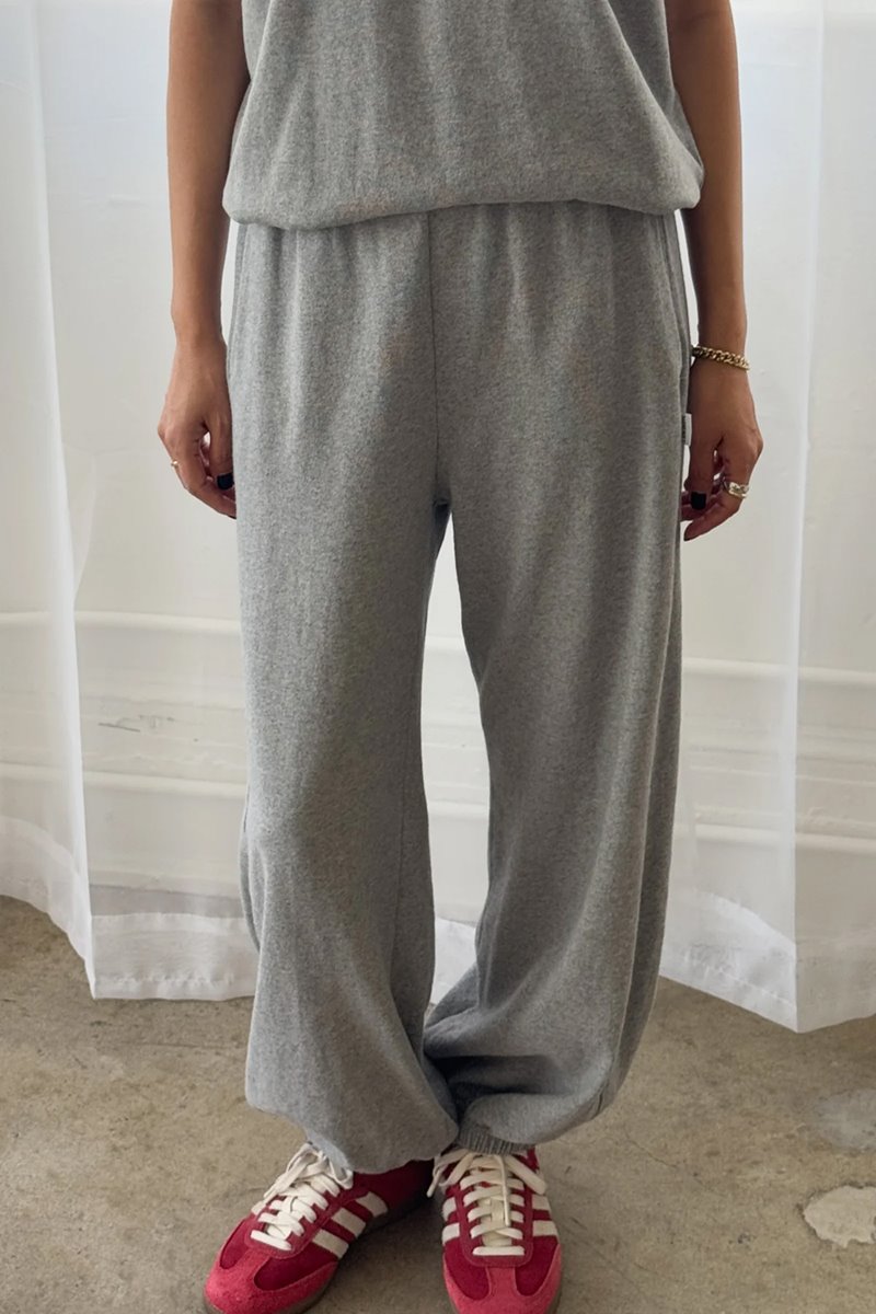 Le Bon Shoppe balloon pant heather grey