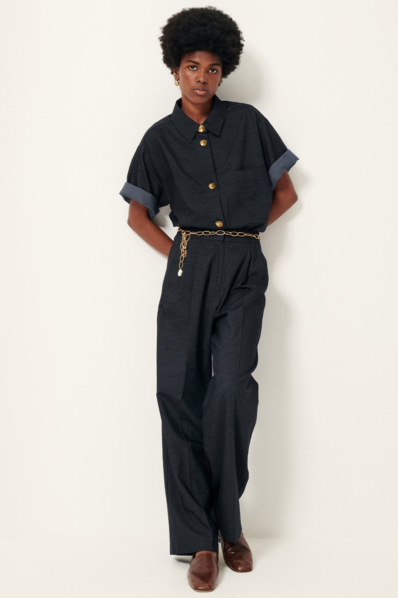 Sessun hojika pant indigo blue