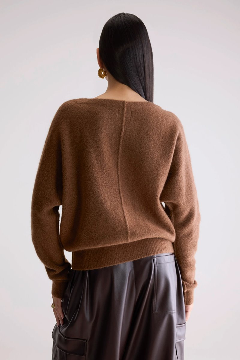 Bellerose derny knit bison back Bellerose derny knit bison back