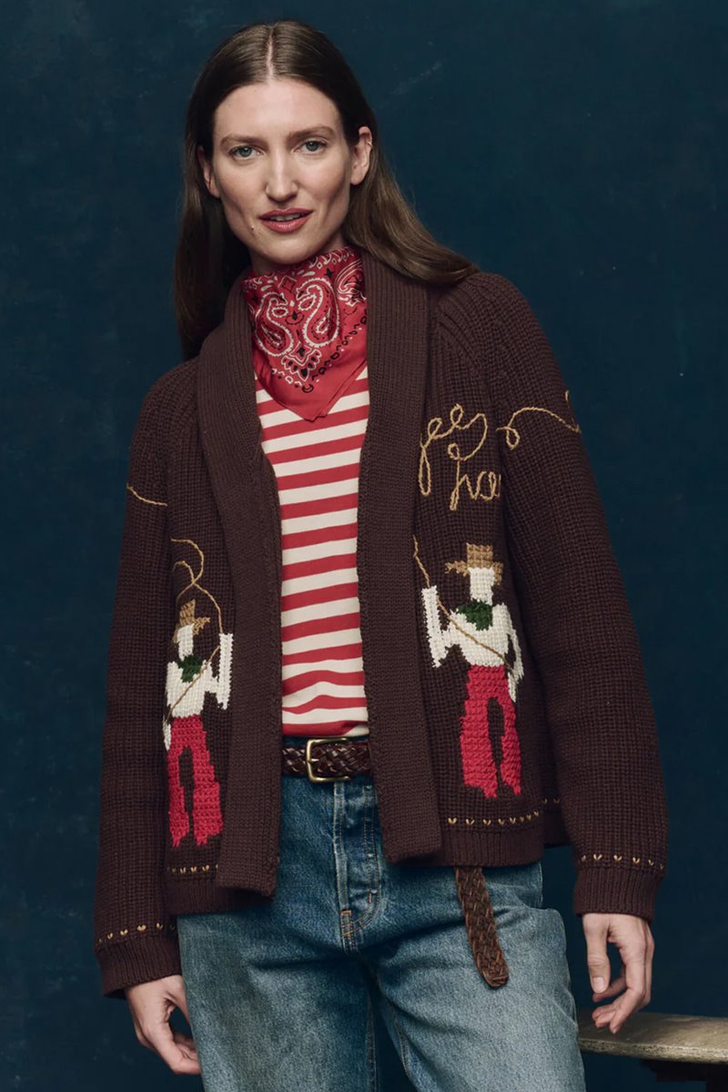 The Great the lasso lodge cardigan