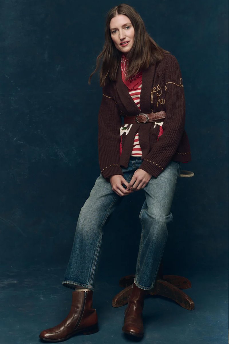 The Great the lasso lodge cardigan back The Great the lasso lodge cardigan back