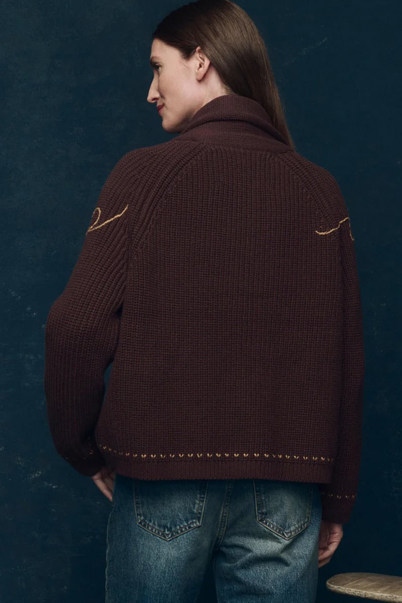 The Great the lasso lodge cardigan side The Great the lasso lodge cardigan side