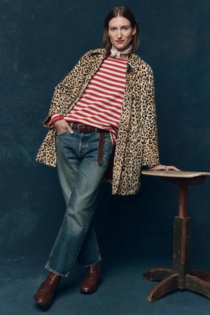 The Great the sailor top maple stripe  side The Great the sailor top maple stripe  side